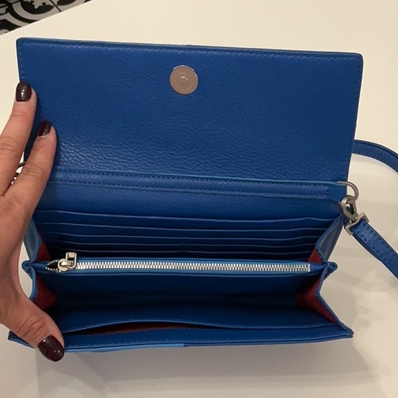 NEW HAMMITT aj crossbody clutch in oasis blue - Picture 4 of 6